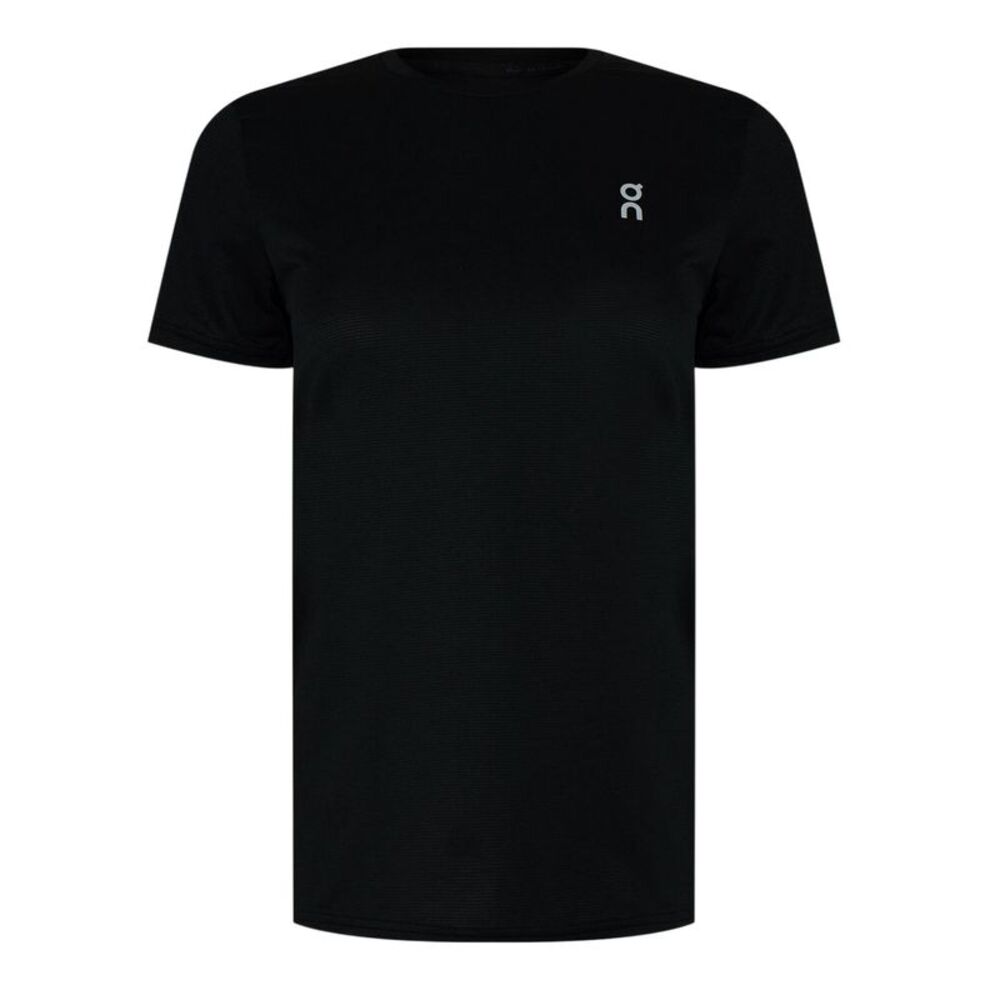 On Running Womens/Ladies Core Logo Running T-Shirt / Black
